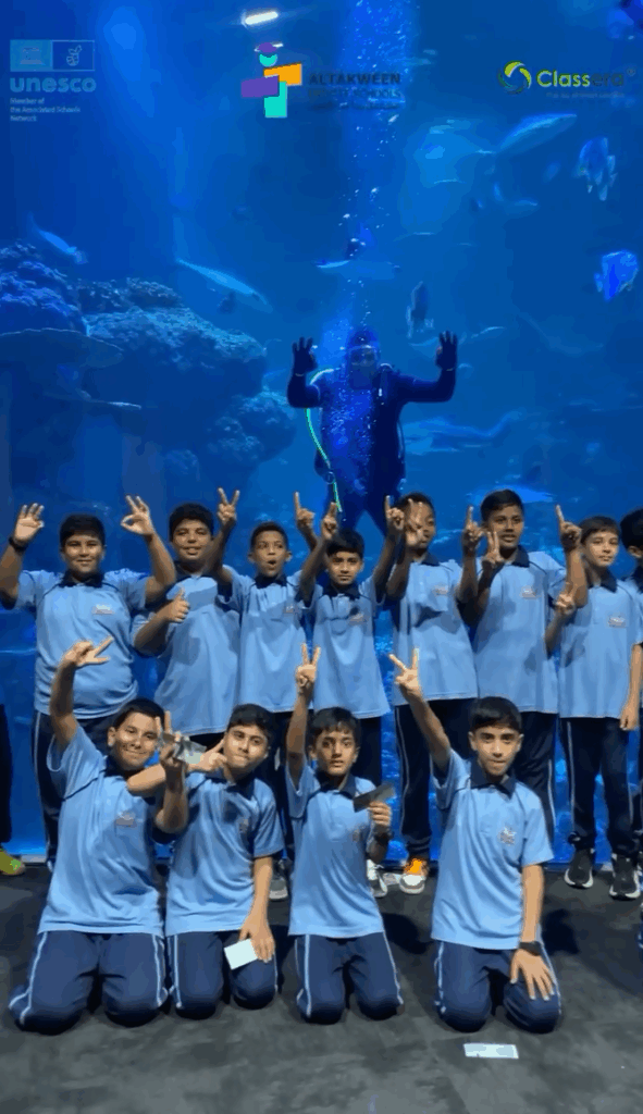 Al Takween Students Educational Trip to Oman Aquarium