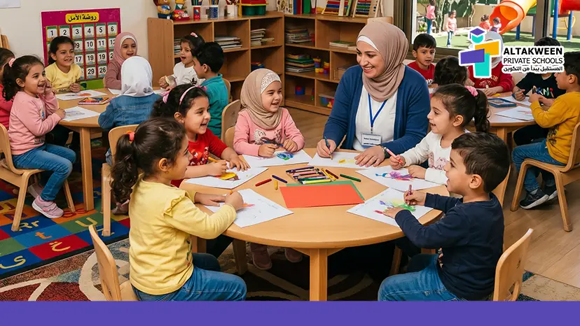 رسوم رياض الأطفال في عمان