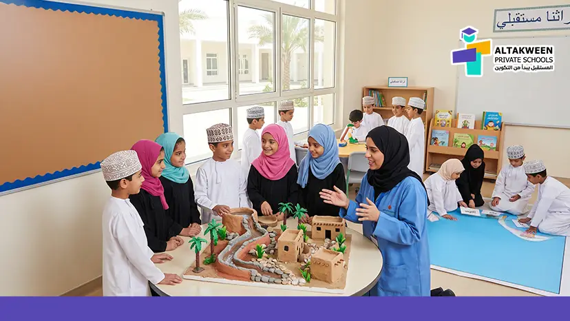 لغة التشجيع الصحيحة مع الأطفال في مدارس التكوين