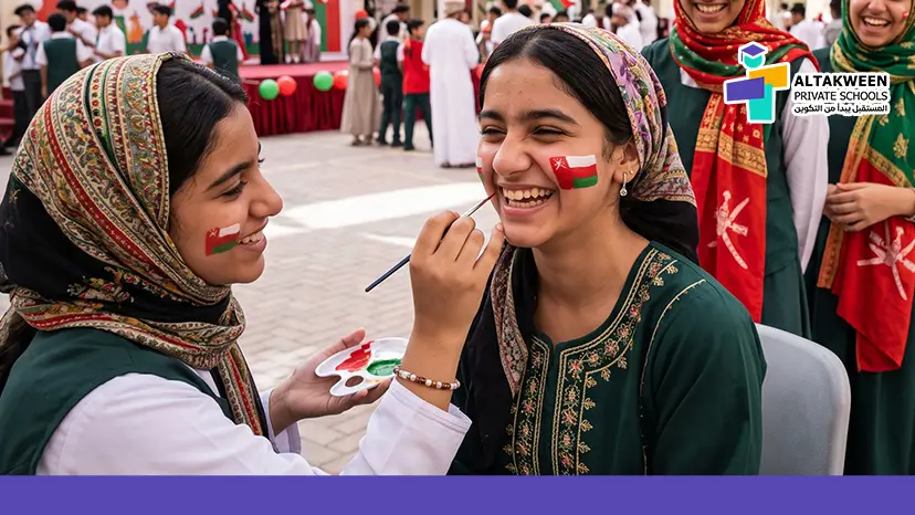 افكار للعيد الوطني العماني للمدارس